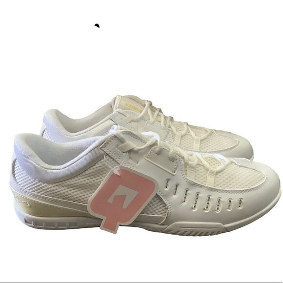 NFINITY passion essential cheerleader shoes size 14 womens white NEW - Picture 1 of 10